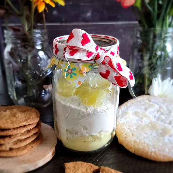 Mason Jar Cookie Mix - Handcrafted Delights for Sweet Moments, Dry Cookie Mixes In 16oz Jars, Easy DIY Cookie Mix | Mother's Day Gift