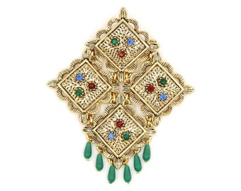 Sarah Coventry "Temple-Lites" Brooch