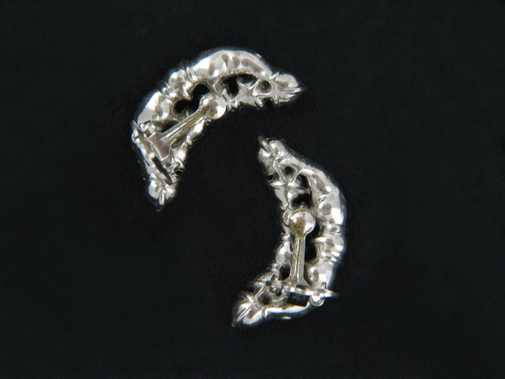 Bogoff Crescent Aurora Borealis  Rhinestone Ear C… - image 2