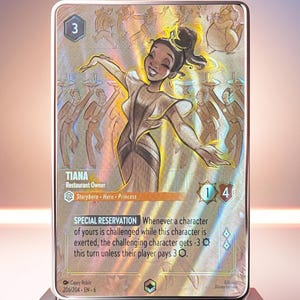 Tiana - Restaurant Owner | Chapter 6 - Azurite Sea - Lorcana Proxy Enchanted | (En) | 30% off orders of 2 items or more !