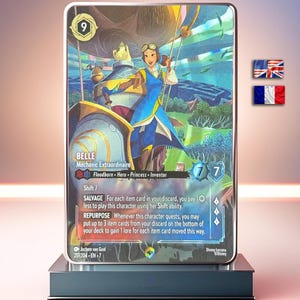 Belle - Mechanic Extraordinaire - Lorcana Chapter 7 Proxy Cards | English & French | Full Set or Singles | High Quality Fan-Made Cards