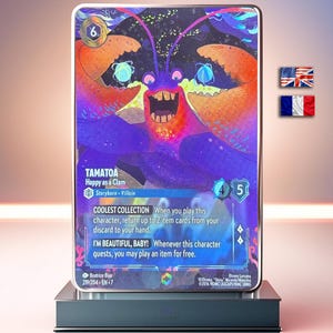 Tamatoa - Happy as a Clam - Lorcana Chapter 7 Proxy Cards | English & French | Full Set or Singles | High Quality Fan-Made Cards