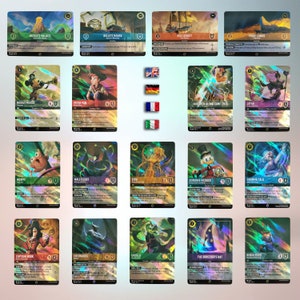 Full Set ~ Chapter 3 | Lorcana Proxy Enchanted | (En/De/Fr/It) | 50% off orders of 2 items or more !!