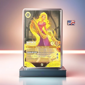 Rapunzel - Gifted with Healing | Lorcana Proxy Enchanted | (En) | 30% off orders of 2 items or more !!