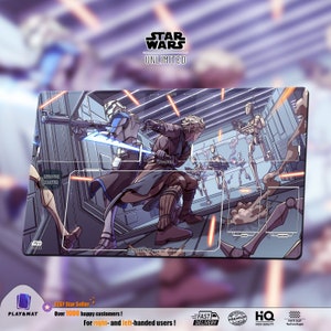 Another Battle X Luke | Playmat TCG for SW Unlimited | 24*14po (600*350mm) | 30% off orders of 2 items or more !!