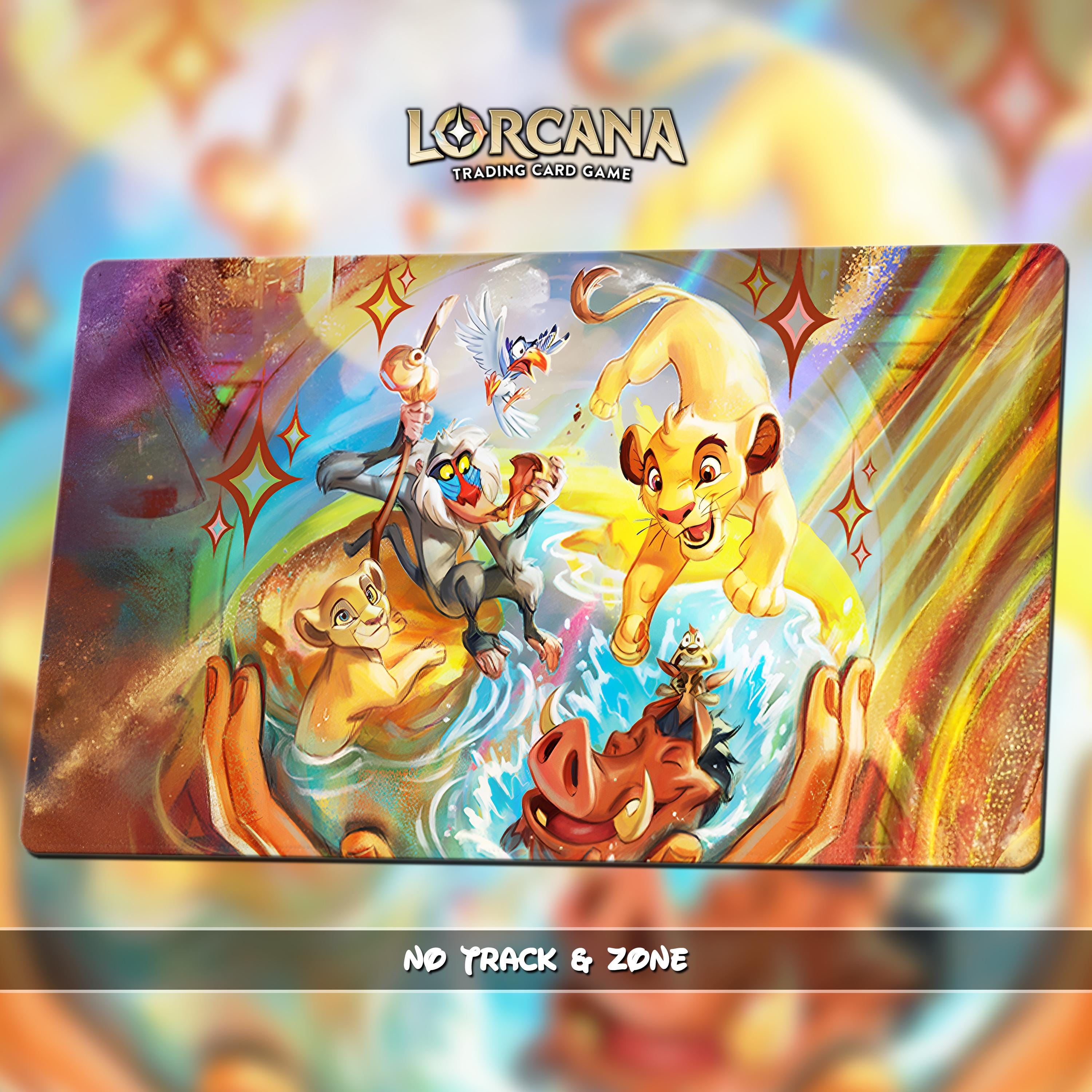 Disney Lorcana Playmat – Lion King TCG Mat | It Means No Worries
