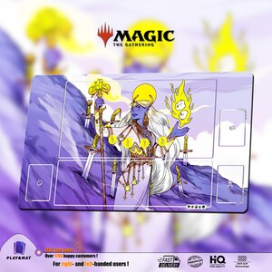 Shadowborn Apostle | Playmat TCG For MTG (With/Without ZONE) | 60*35cm(24*14in) | Custom Design | Gift for Player, Gamer or Fan