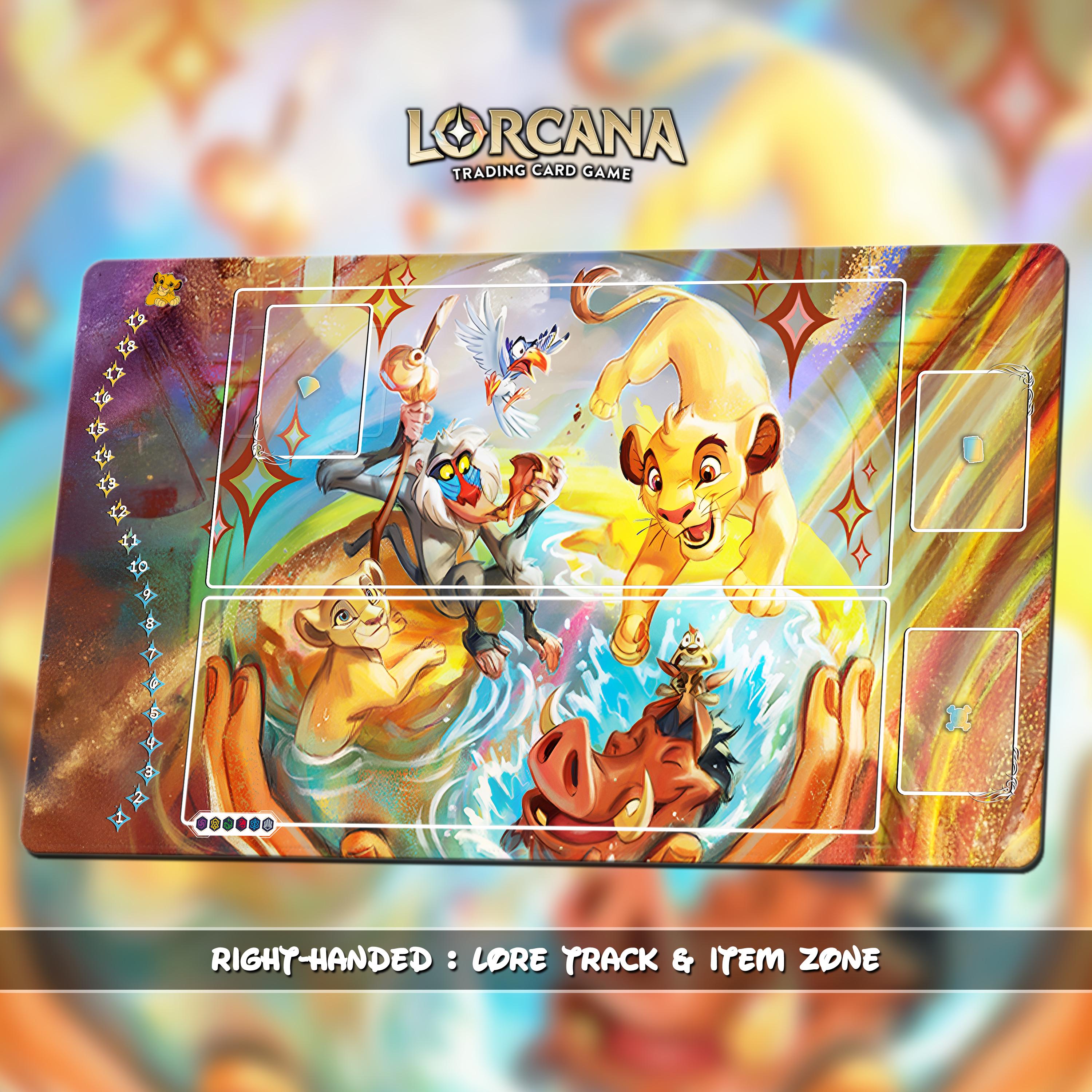 Disney Lorcana Playmat – Lion King TCG Mat | It Means No Worries