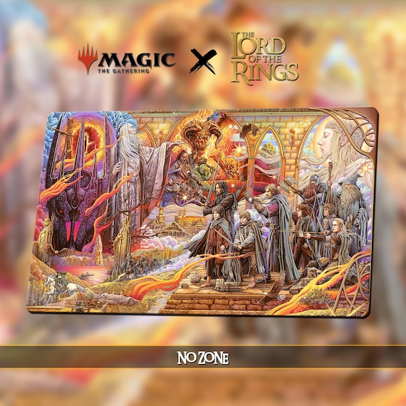 Middle-earth - LIMITED | Playmat MTG LOTR | 60*35cm(24*14in