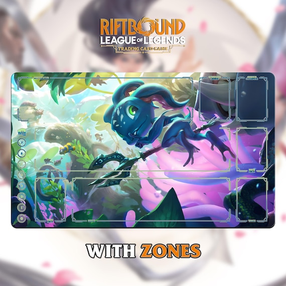 Fizz Fish Playmat - RIFTBOUND TCG League of Legends | 24x14inches(60x35cm)  - Etsy