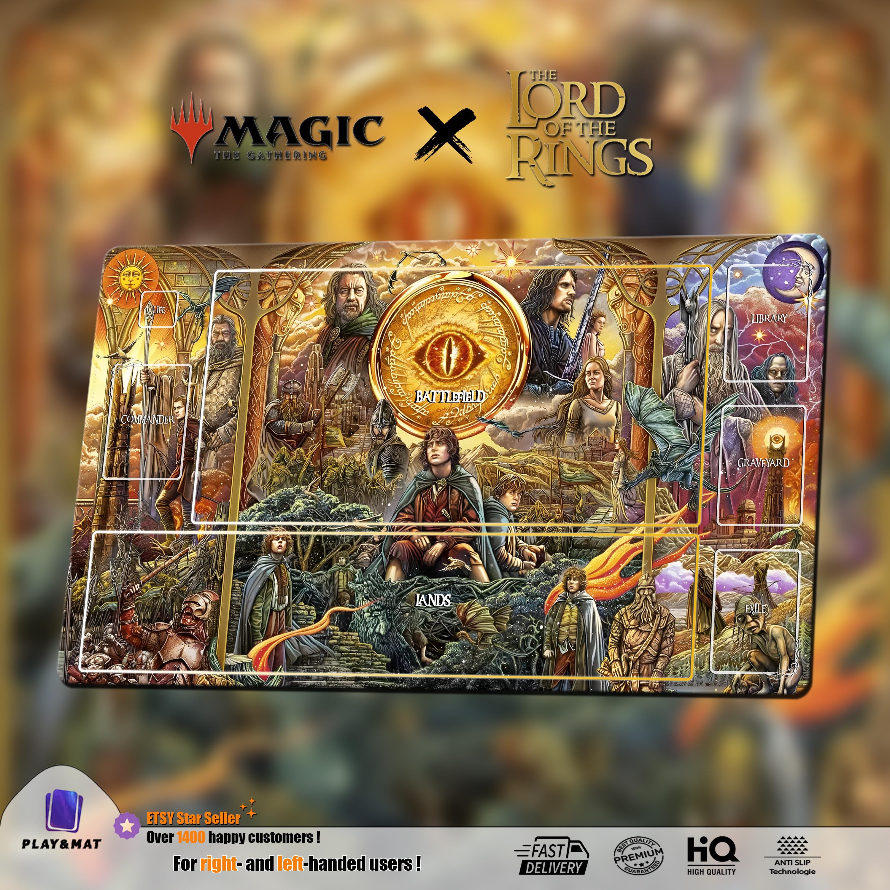 The Eye of Sauron - LIMITED | Playmat MTG LOTR | 60*35cm(24*14in) | 30% off orders of 2 items or more !