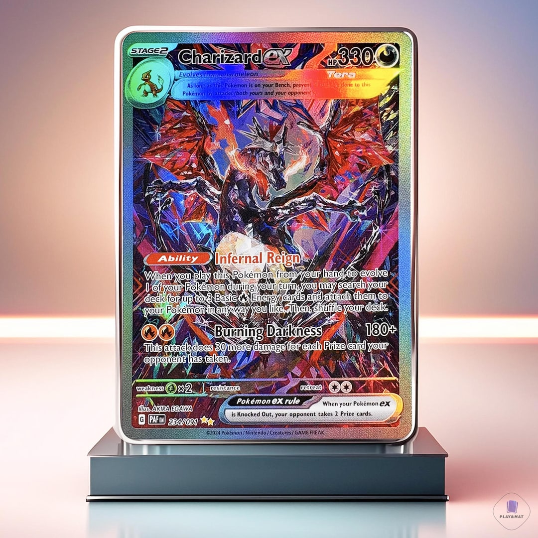 Charizard Ex 234/091 Proxy Card – Paldean Fates – Special