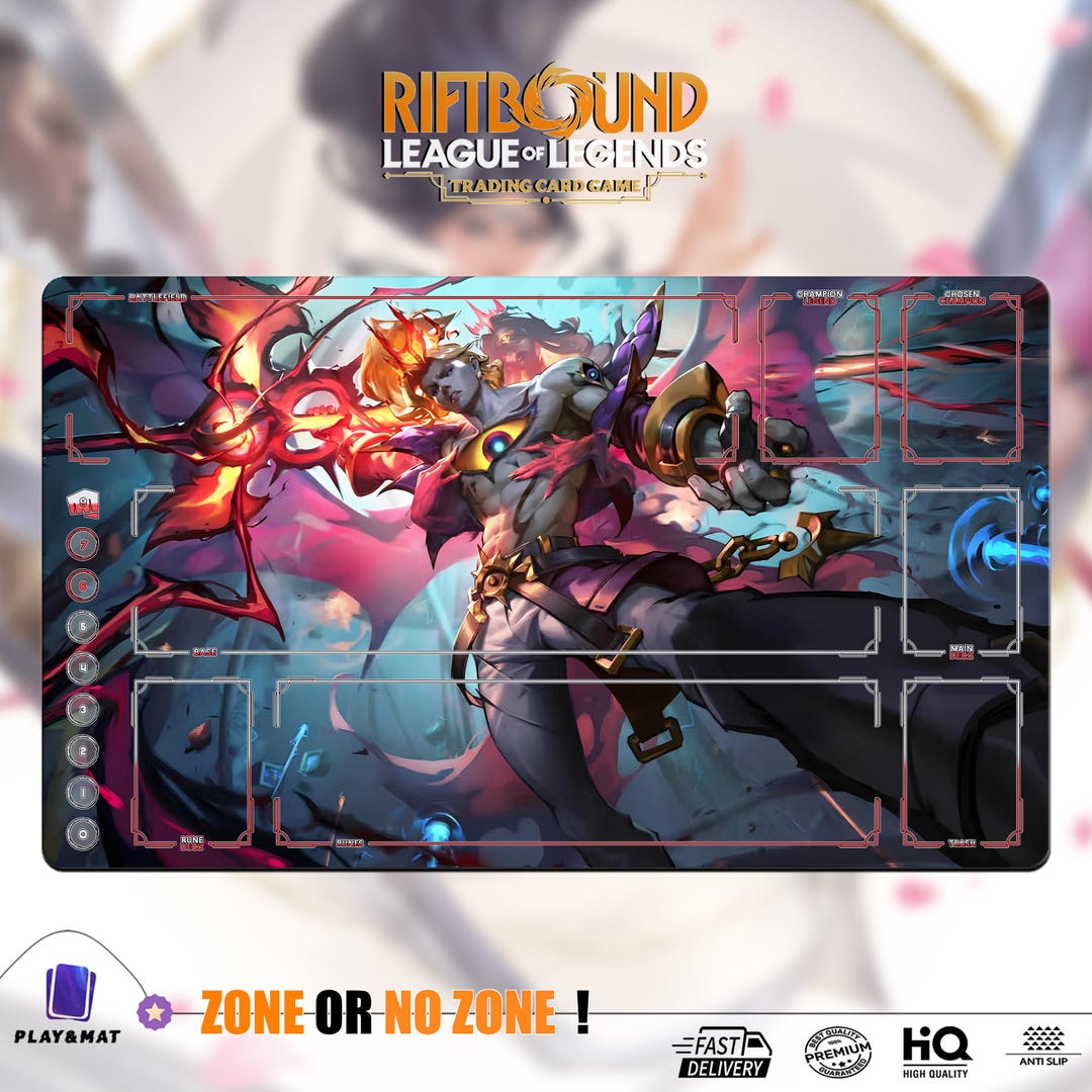 Soul Fighter Viego Playmat - RIFTBOUND TCG League of Legends ...