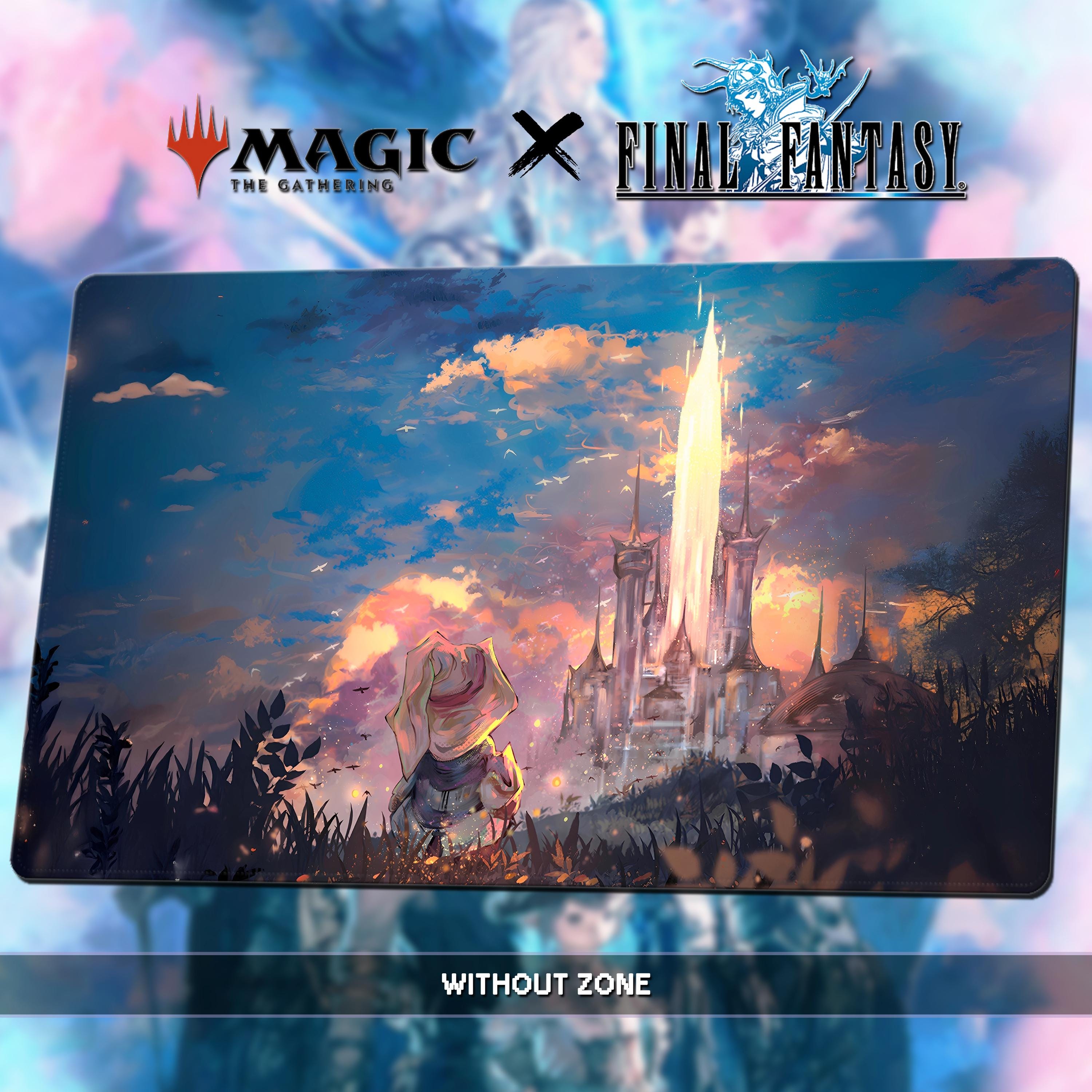 Vivi - MTG X FF Playmat | Universes Beyond TCG Mat 24x14