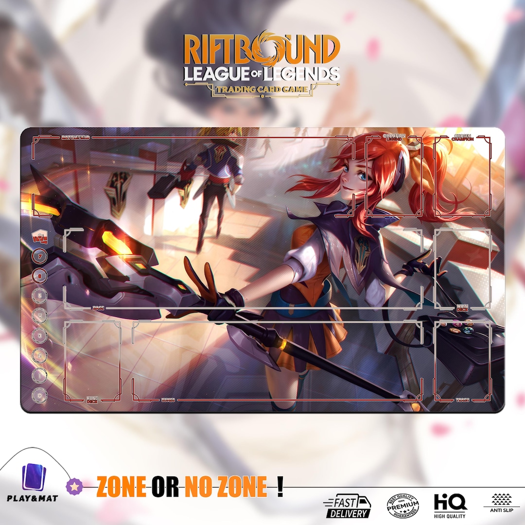 LUX Academia Playmat - RIFTBOUND TCG League of Legends | 24x14inches ...