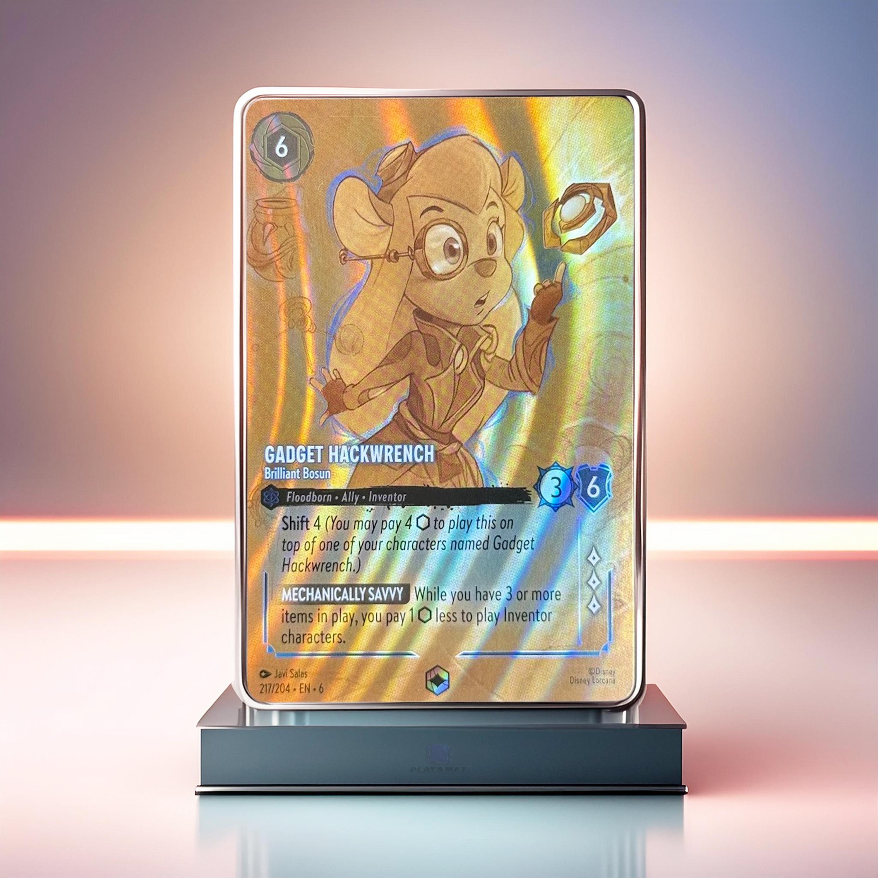 Gadget Hackwrench - Brilliant Bosun | Chapter 6 - Azurite Sea - Lorcana Proxy Enchanted | (En) | 30% off orders of 2 items or more !