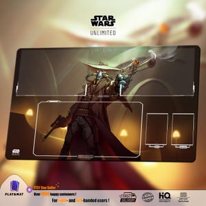 BANE | Playmat TCG for SW Unlimited | 24*14inches (60*35cm) | 30% off orders of 2 items or more !!