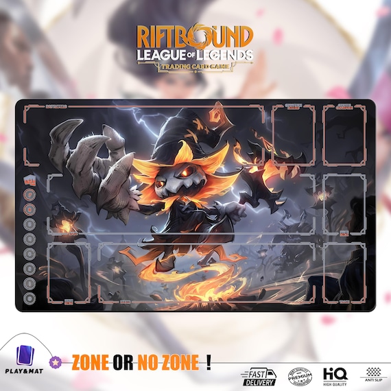 遊戯王OCG プレイマット ARC-V RANK-UP LEAGUE Fright Night Veigar Playmat - RIFTBOUND TCG League of Legends