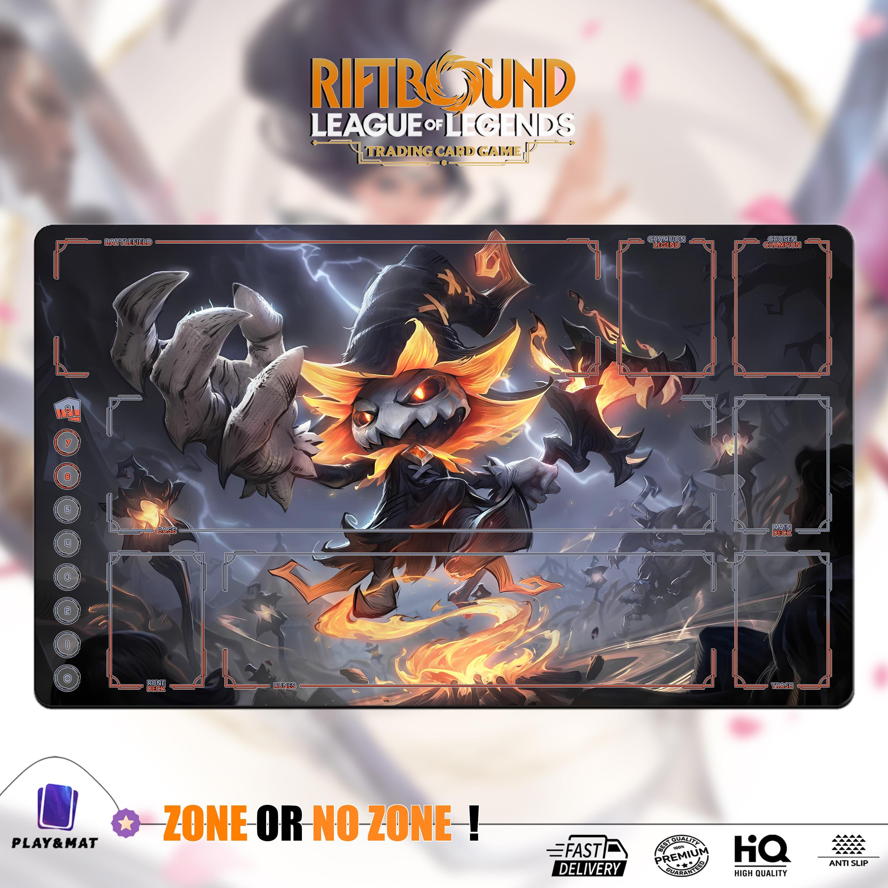 Fright Night Veigar Playmat - RIFTBOUND TCG League of Legends