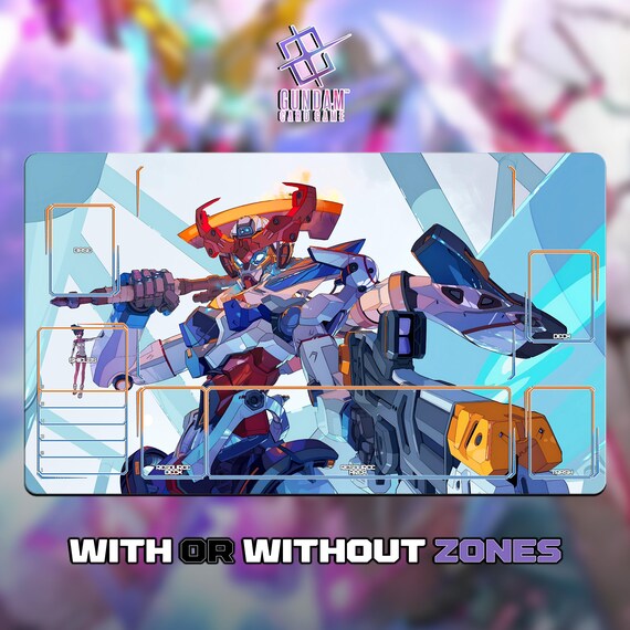 Gundam Gquuuuuux | Playmat Gundam Card Game | TCG Deskmat/playmat