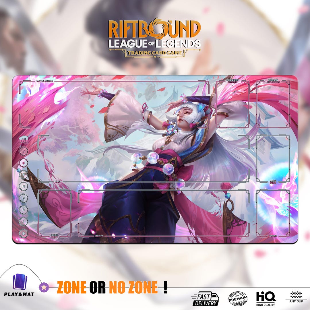 SYNDRA - RIFTBOUND League of Legends TCG Playmat 24