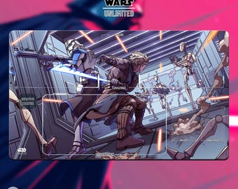 Another Battle X Luke | Playmat TCG for SW Unlimited | 24*14po (600*350mm) | 30% off orders of 2 items or more !!