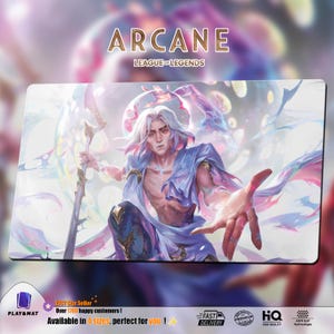 VIKTOR | MousePad/DeskMat Arcane LOL | Available in 4 sizes | Sewn Edge | 30% off orders of 2 items or more !