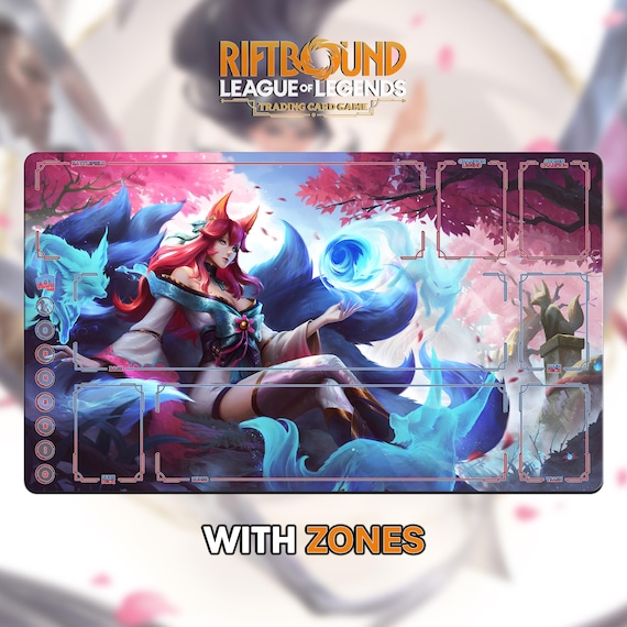 Ahri Spirit Blossom Playmat - RIFTBOUND TCG League of Legends