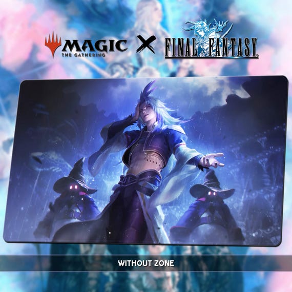 ギセラ プレイマット mtg Kuja - MTG X FF Playmat/deskmat | Universes Beyond TCG Mat 24x14