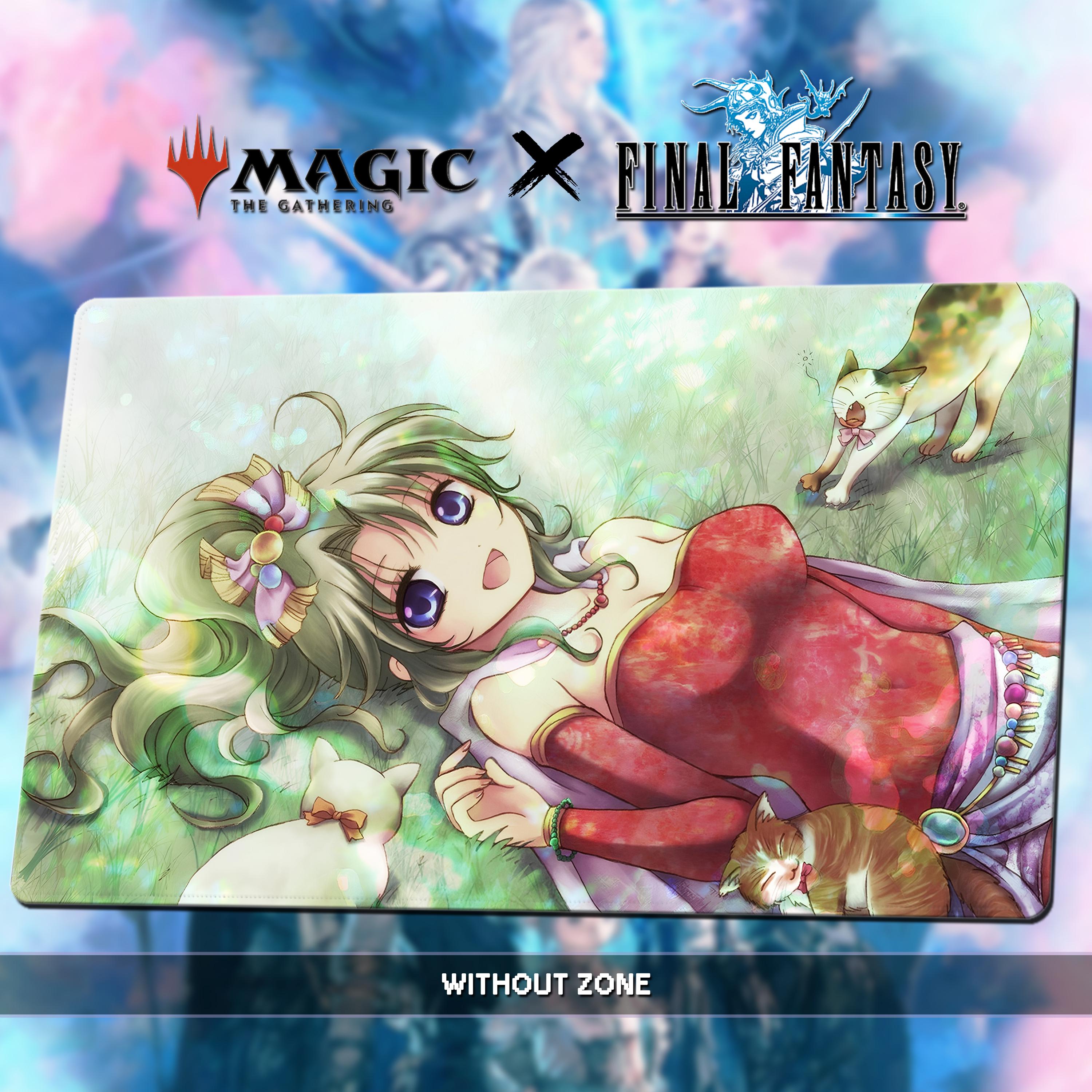 Terra Branford - MTG X FF Playmat/deskmat | Universes Beyond TCG