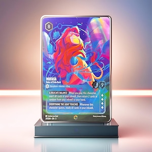 Mufasa, Ruler of Pride Rock | Chapter 5 - Shimmering Skies - Lorcana Proxy Enchanted | (En) | 30% off orders of 2 items or more !