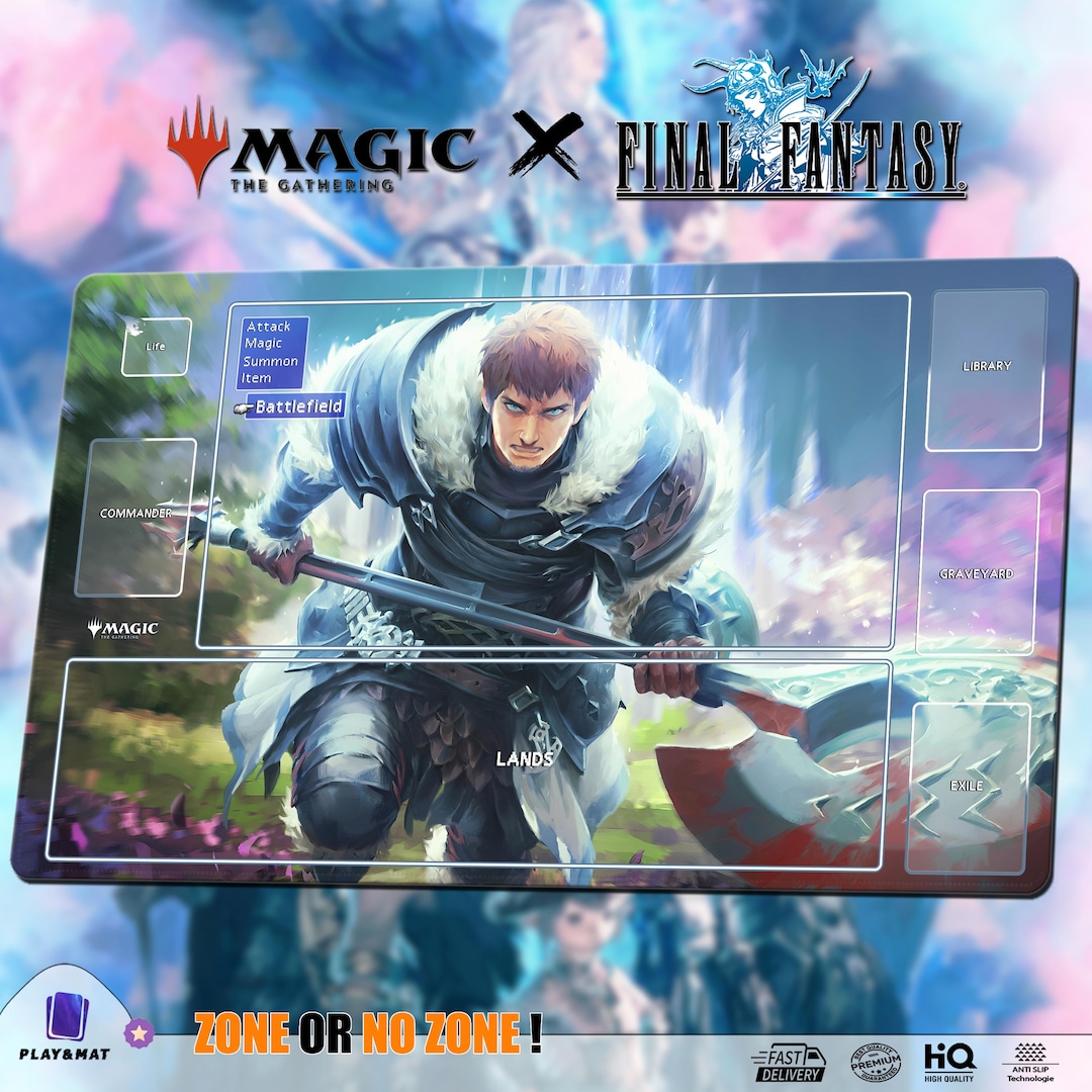 Ardbert - MTG X FF Playmat/deskmat | Universes Beyond TCG Mat