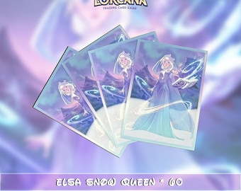 Elsa - LET IT GO | Lorcana Sleeves * 60PCS | 30% off Orders of 2 Items or More !! - Etsy Elsa - LET IT GO | Lorcana Sleeves * 60PCS | 30% off Orders of 2 Items or More !! - Etsy
