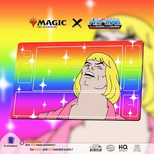 HEYYEYAAEYAAAEYAEYAA - LIMITED | Playmat MTG | 60*35cm(24*14in) | Custom Design | Gift for Player, Gamer or Fan