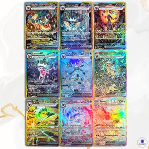 9x Pokémon ex SV8a Terastal Festival Prismatic Evolutions | Proxy/DIY [English/Japanese] | High Quality Textured Holo | FULL SET or Single