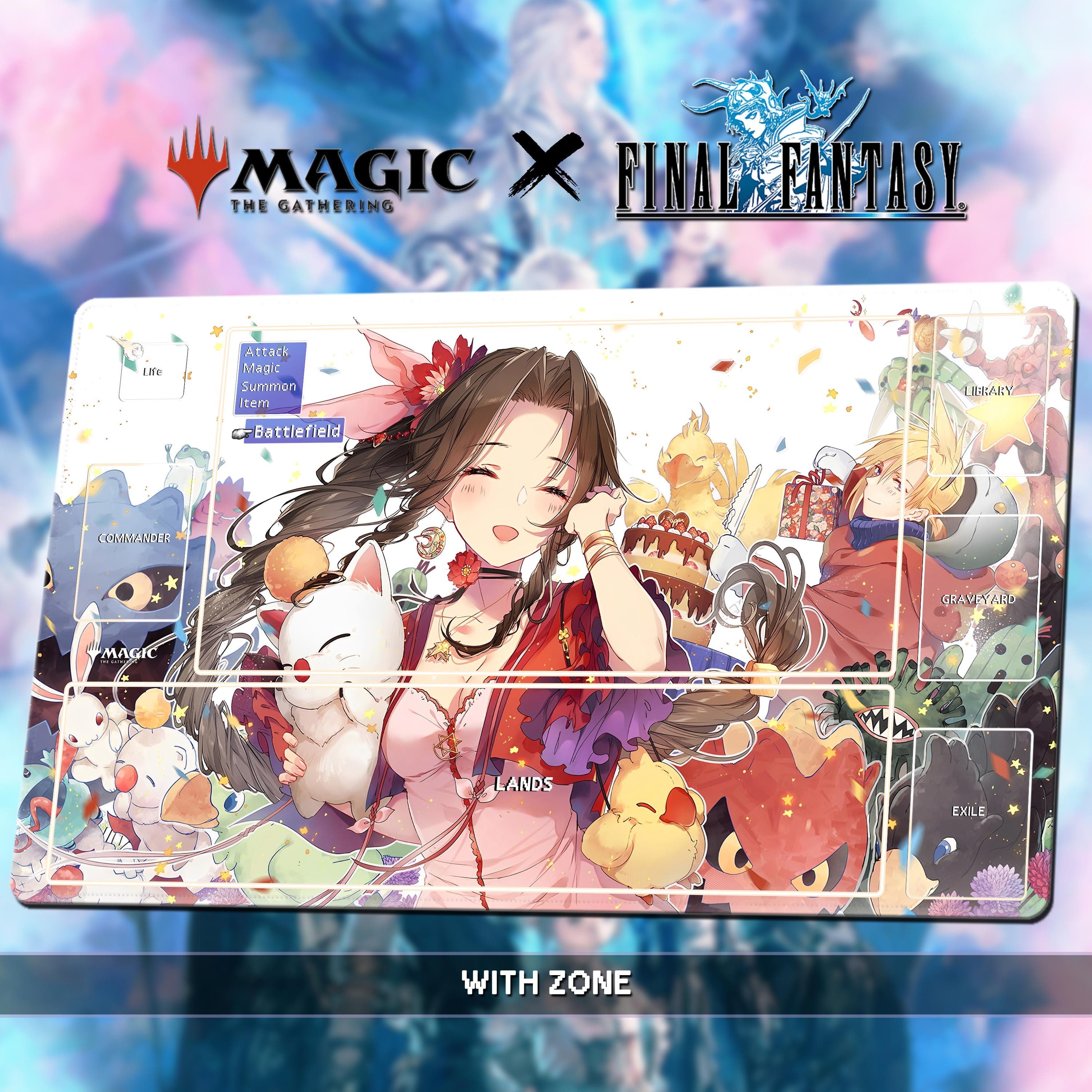 Aerith Gainsborough MTG X FF Playmat/deskmat | Universes Beyond