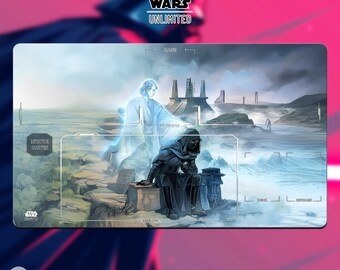 Kylo X Darth Vader | Playmat TCG for SW Unlimited | 24*14po (600*350mm) | 30% off orders of 2 items or more !!