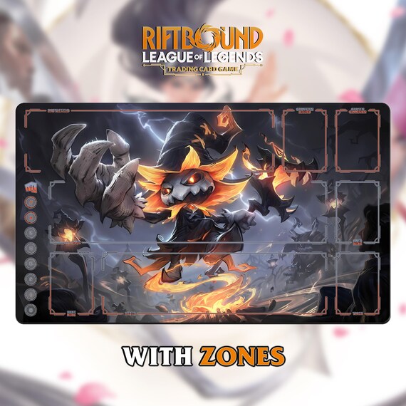 Fright Night Veigar Playmat - RIFTBOUND TCG League of Legends