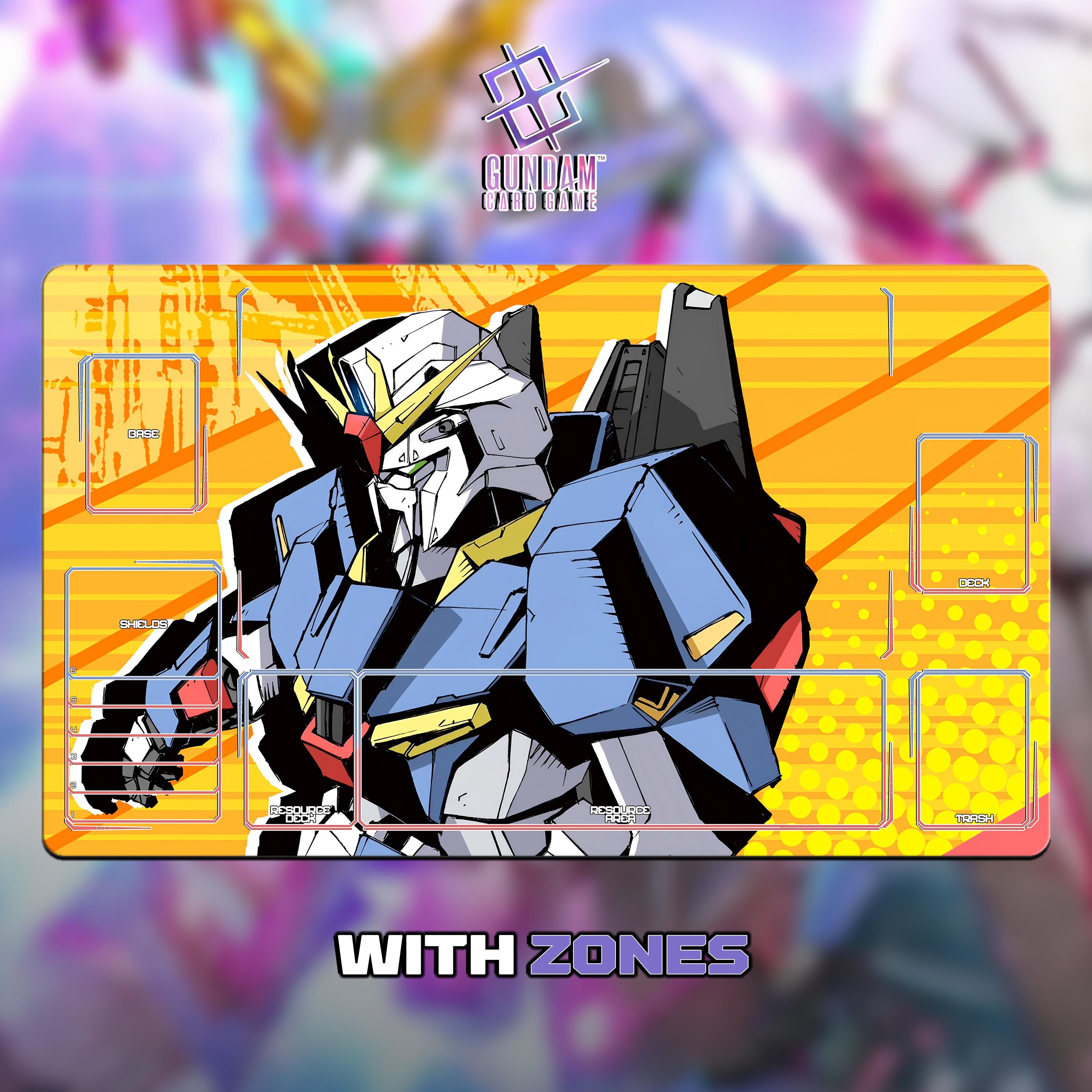 MSZ-006 Zeta Gundam | Playmat Gundam Card Game | TCG Deskmat