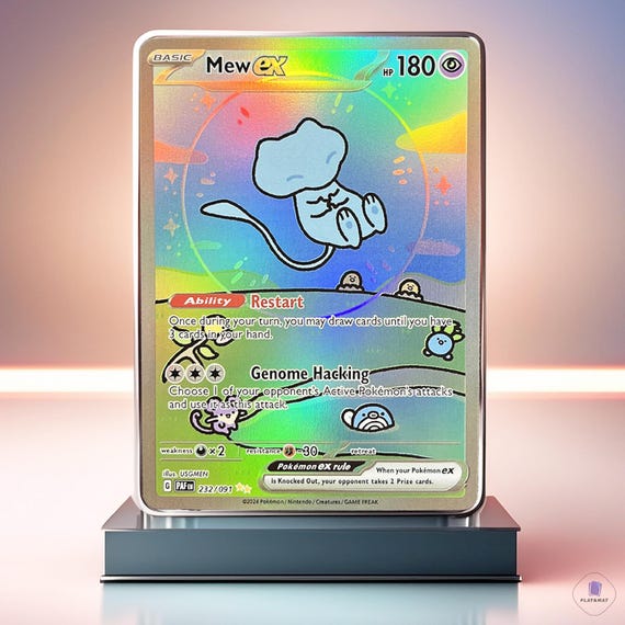 Mew Ex 232/091 Proxy Card – Paldean Fates – Special Illustration