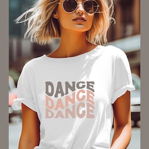 Dance Lover shirt, Dancer Tshirt, Dancing Graphic T-shirt, Gift for Dancer, Gift for dance lover