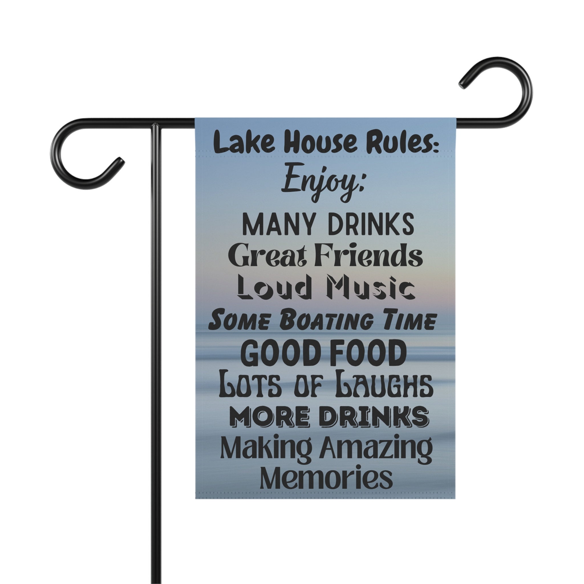 Personalized Custom Lake House Garden Flag - Best Gift For Family/Couple - Welcome to Lake House