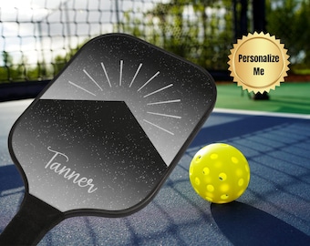 Personligt Pickleball Paddle Set: Träpaddlar, Bärväska