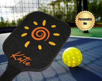 Personalisiertes Pickleball Paddle Set: Holzpaddles, Tragetasche