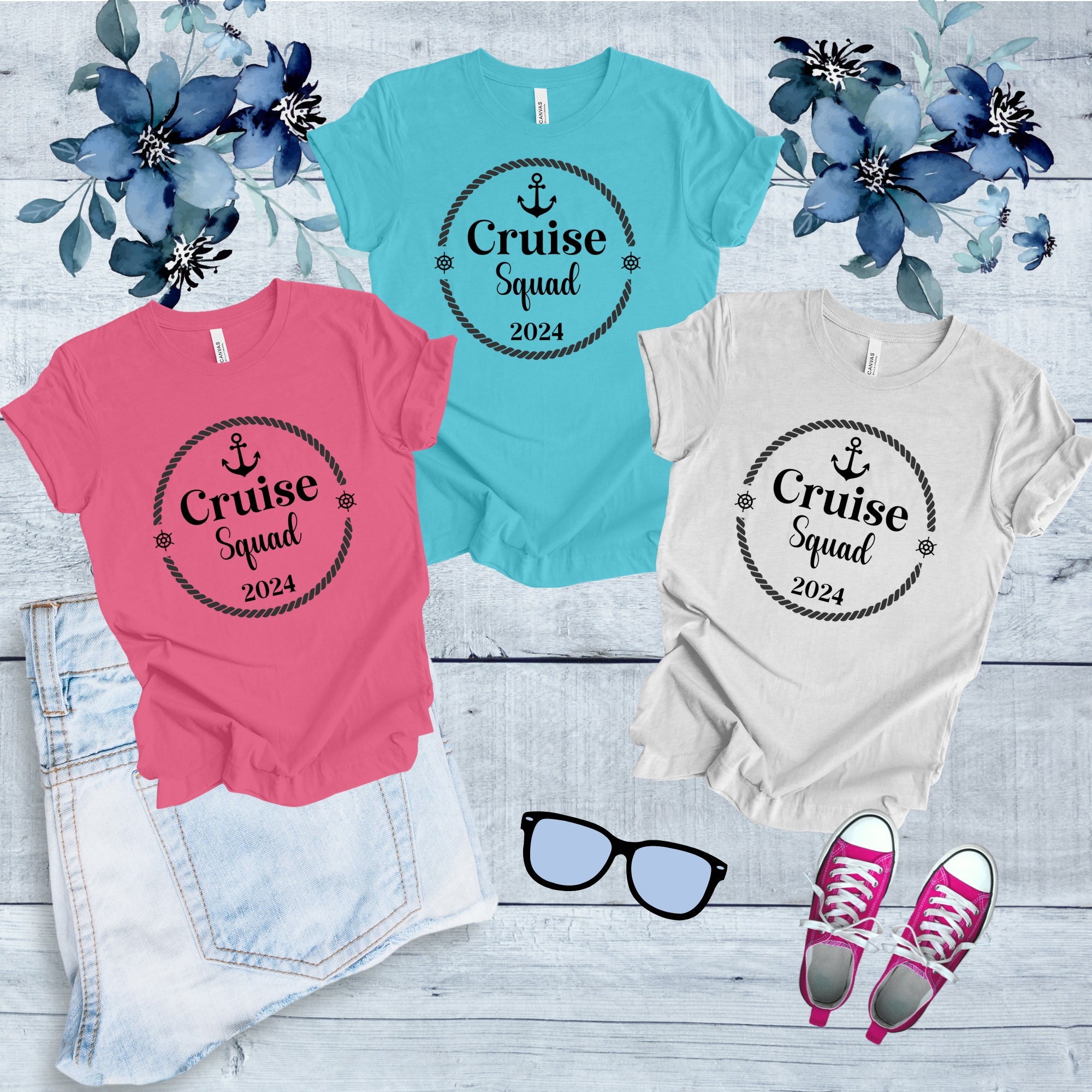 Cruise Squad Shirt, Cruise Group Tshirt, Family Cruise Trip T Shirt ...