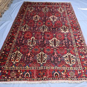 5&#39;5&quot;x8&#39;7&quot; ft Vintage Afghan Tribal Rug