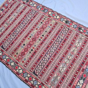 4&#39;x6&#39;2&quot; ft Vintage Oriental  Kilim Rug