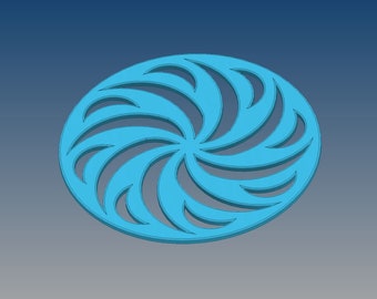 Basement Drain Cover 9 3/16" Diameter - DIGITAL DOWNLOAD