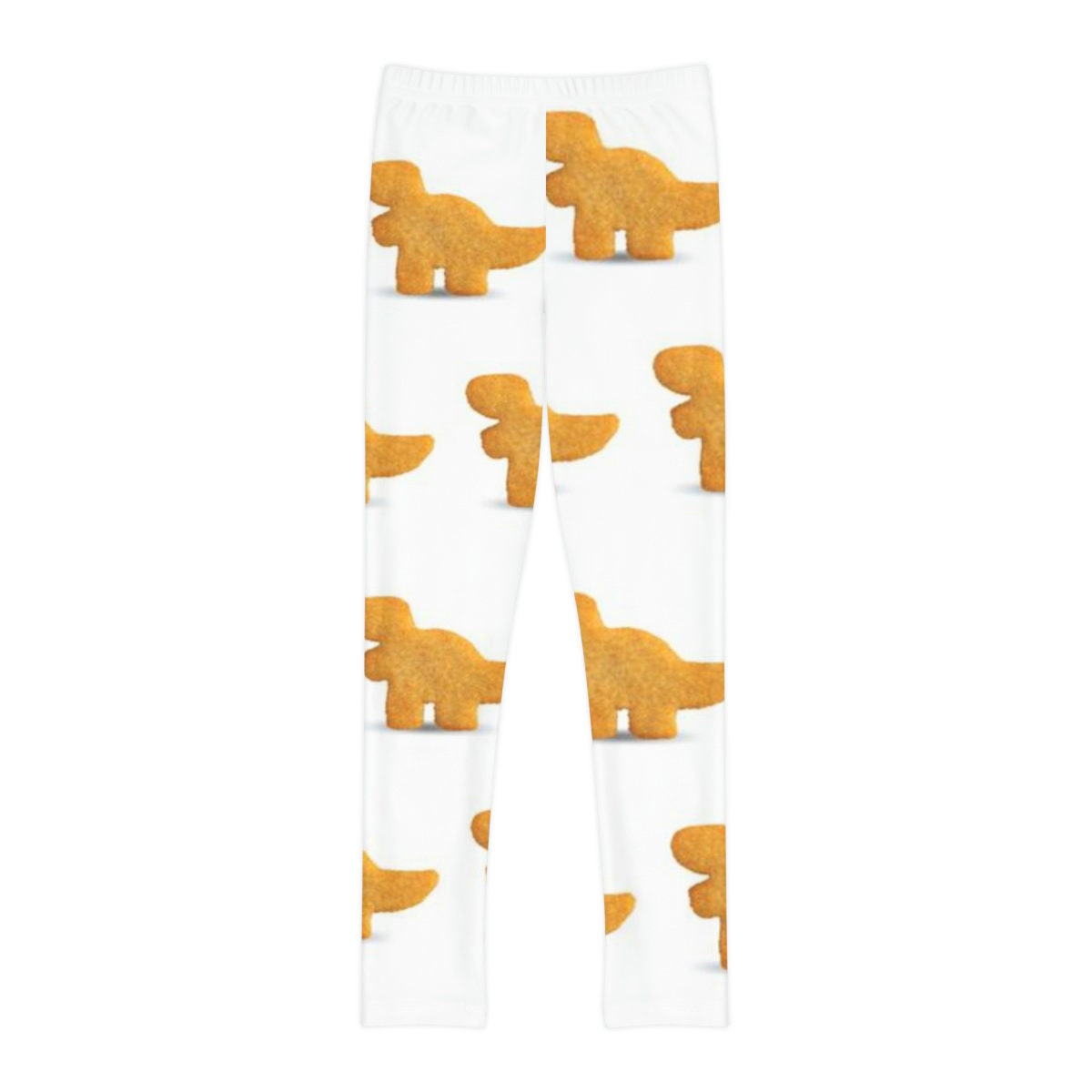 Roar-tastic Dino Nugget Kid Leggings: Adventure Awaits with these adorable dinosaur pants!