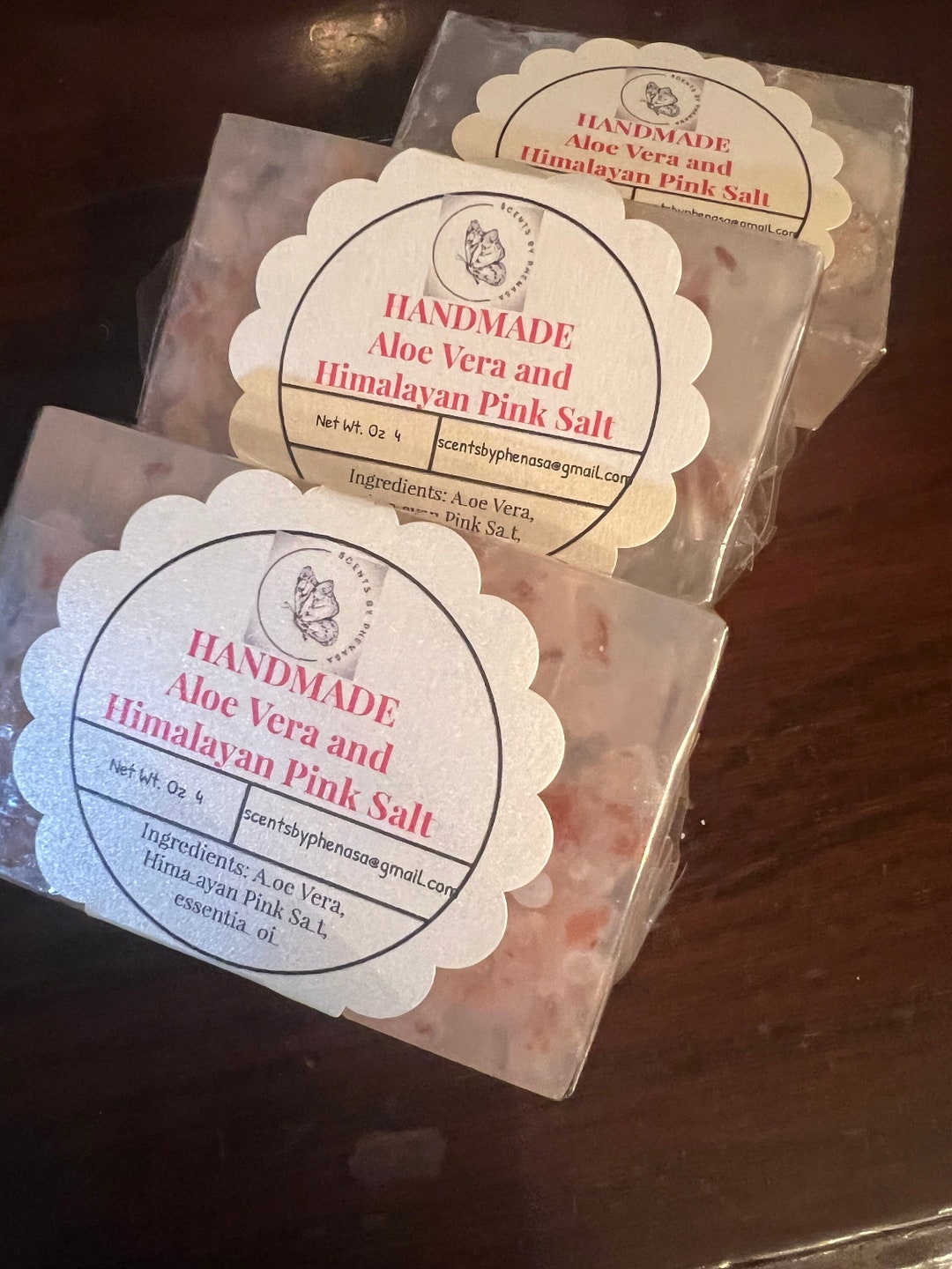 Aloe Vera and Himalayan Pink Salt Soap - Etsy